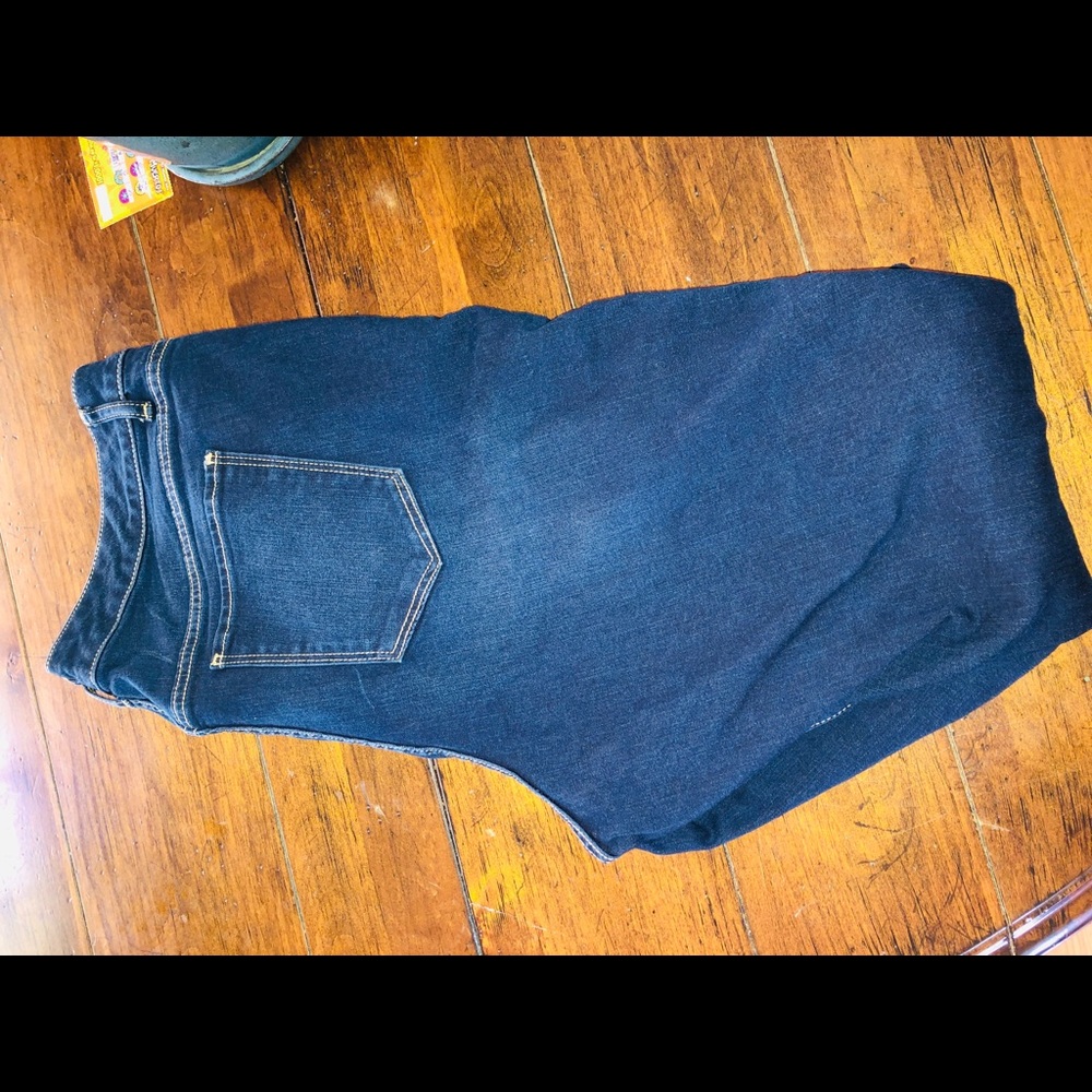 Old Navy Rock Star blue skinny jeans